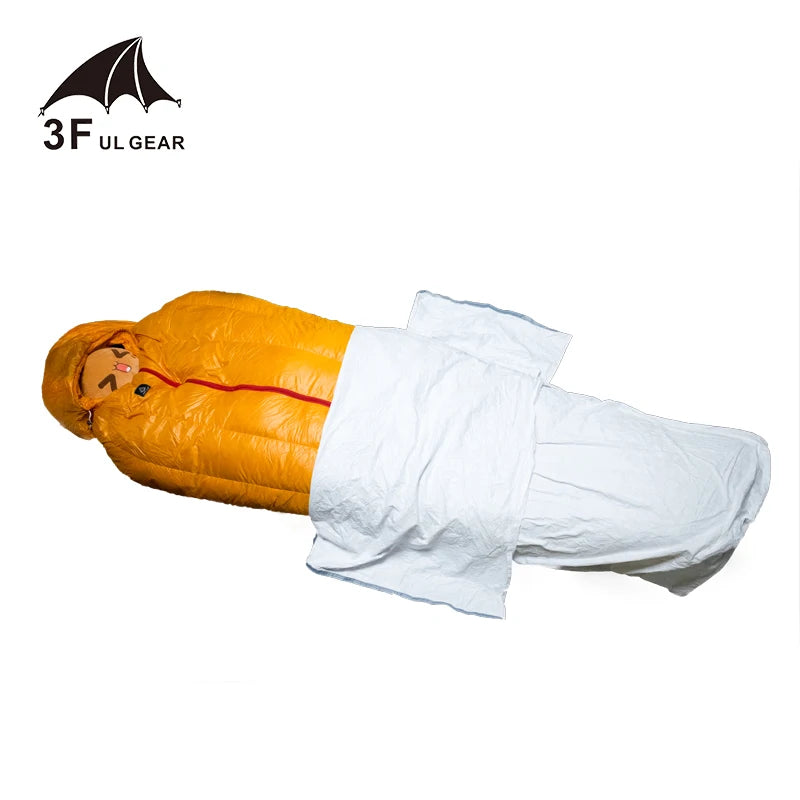 3F UL GEAR Upgrade TYVEK Sleeping Bag Cover Ventilate Moisture-proof Warming Every Dirty Inner Liner Bivy Bag