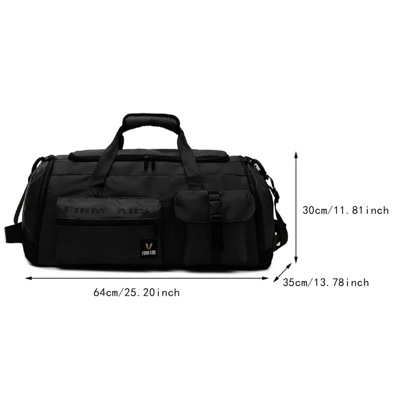 Large Tactical Backpack Women Gym Fitness Travel Luggage Handbag Camping Training Shoulder Duffle Sports Bag For Men Suitcases