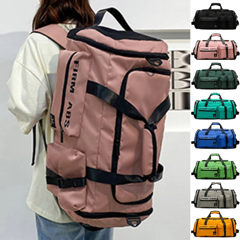 Large Tactical Backpack Women Gym Fitness Travel Luggage Handbag Camping Training Shoulder Duffle Sports Bag For Men Suitcases